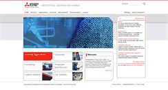 Desktop Screenshot of mitsubishi-sewing-machines.com